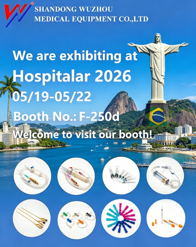 Shandong Wuzhou Medical Equipment Co., Ltd. on esillä vuoden 2026 Hospitalar International Medical Exhibition -näyttelyssä Brasiliassa.